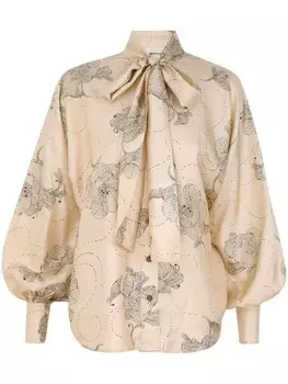 ZIMMERMANN блузка Эден, нейтральный цвет