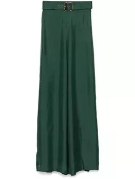 ZIMMERMANN брюки с поясом, зеленый