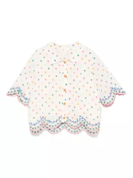 ZIMMERMANN Детская рубашка Everly Zimmermann Kids, нейтральный