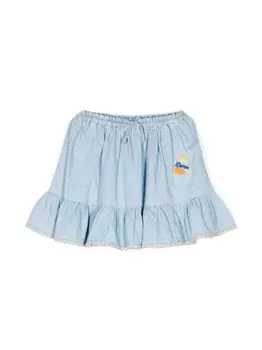 ZIMMERMANN джинсовая мини-юбка Halcyon, синий