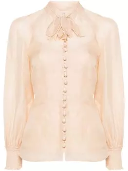 ZIMMERMANN иллюстрация блузка, нейтральный цвет