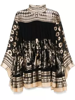 ZIMMERMANN иллюстрация Отто мини платье, черный