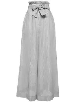 ZIMMERMANN иллюстрация Штаны из бумажного пакета, белый