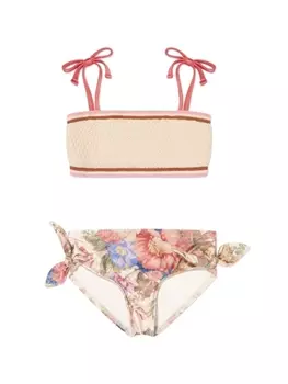 ZIMMERMANN Kids бикини August, нейтральный цвет