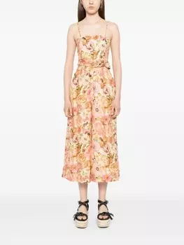 ZIMMERMANN комбинезон без бретелей, нейтральный цвет