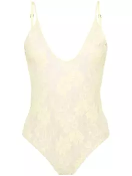 ZIMMERMANN кружевное боди, желтый