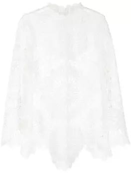ZIMMERMANN кружевной топ Chintz Dolly, белый