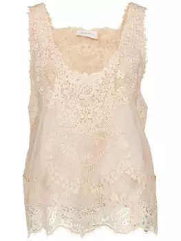 ZIMMERMANN натура топ, нейтральный цвет