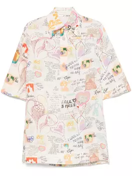 ZIMMERMANN платье мини Crush, нейтральный цвет