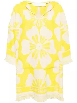 ZIMMERMANN платье мини Golden Hodded Towel, желтый