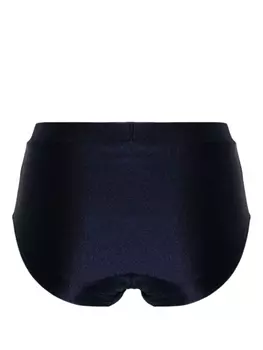 ZIMMERMANN плавки бикини Alight с завышенной талией, синий