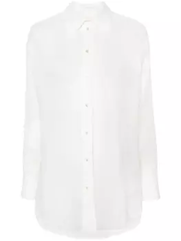 ZIMMERMANN полупрозрачная рубашка Alight, белый