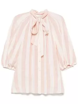 ZIMMERMANN рубашка Acacia Blouson, нейтральный