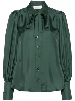 ZIMMERMANN рубашка Illustration, зеленый