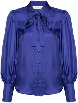 ZIMMERMANN шелковая блузка Natura, фиолетовый