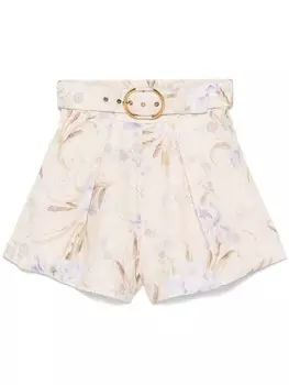 ZIMMERMANN шорты Эдем, нейтральный цвет