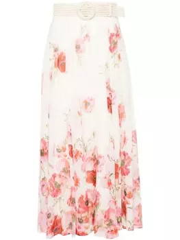 ZIMMERMANN юбка макси Lightburst, нейтральный цвет