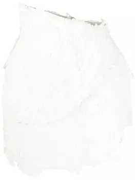 ZIMMERMANN юбка Tama, белый