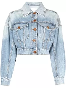 ZIMMERMANN укороченный жакет Raie, синий