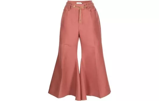 Zimmermann Женские повседневные брюки FW22, розовые