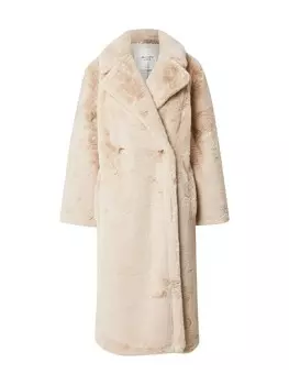 Зимнее пальто Abercrombie & Fitch Winter Coat, кремовый