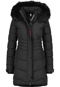 Зимнее пальто AMALIA A PUFFER STEPP alife & kickin, черный