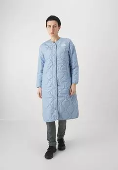 Зимнее пальто AMPATO QUILTED LINER LONG The North Face, цвет steel blue