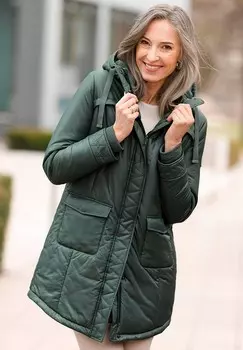Зимнее пальто ANORAK GOLDNER, зеленый