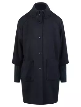 Зимнее пальто APART, военно-морской