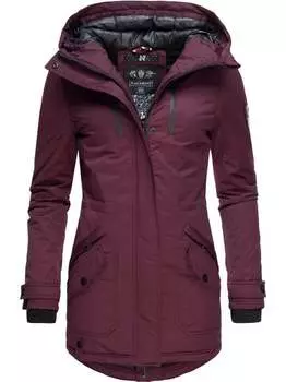 Зимнее пальто аврил ii Navahoo, бордовый