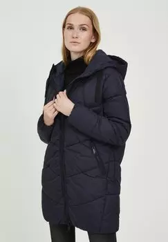 Зимнее пальто b.young, синий