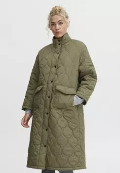 Зимнее пальто b.young, светло-зеленый