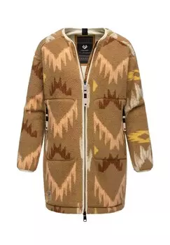 Зимнее пальто BERGANGS FOUZY AZTEC Ragwear, коричневый