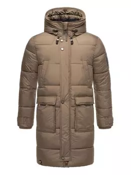 Зимнее пальто beviis Stone Harbour, коричневый