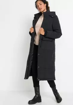 Зимнее пальто bonprix, черный