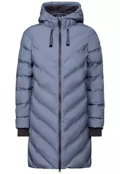 Зимнее пальто CECIL Winter Coat, пыльно-голубой