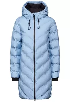 Зимнее пальто CECIL Winter Coat, темно-синий/светло-синий