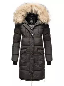 Зимнее пальто часкаа Marikoo, серый