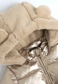 Зимнее пальто Chicco, золото