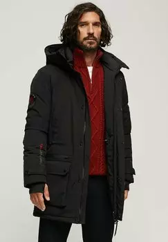 Зимнее пальто CITY PADDED Superdry, черный