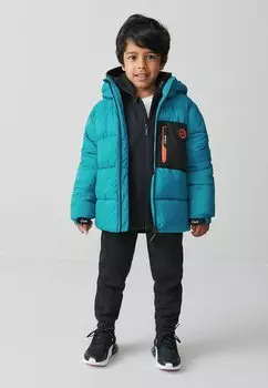 Зимнее пальто Clarks, цвет teal blue