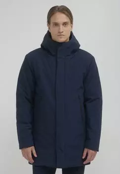 Зимнее пальто CON CAPPUCCIO Calliope, темно-синий