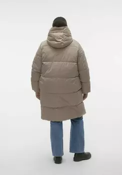 Зимнее пальто CURVE Vero Moda Curve, серый