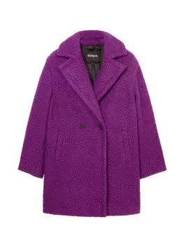 Зимнее пальто Desigual Winter Coat, цвет Aubergine
