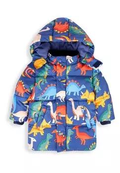 Зимнее пальто DINOSAUR PRINT PUFFER JoJo Maman Bb, цвет navy