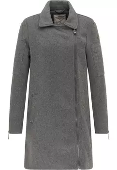 Зимнее пальто DreiMaster Vintage, пятнистый серый