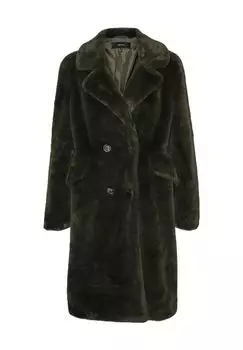 Зимнее пальто двубортное женское VERO MODA, цвет 178571 Peat
