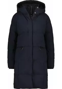 Зимнее пальто EDITHAK A PUFFER alife & kickin, темно-синий