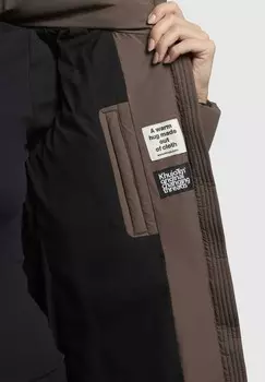 Зимнее пальто ELOW-YM khujo, серо-коричневый