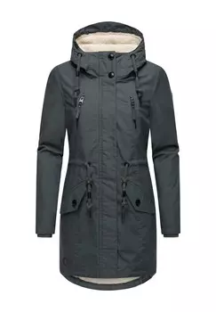 Зимнее пальто ELSIE Ragwear, серый металлик